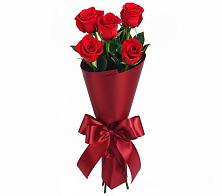 Букет 5 Красных роз Эдлесс Лав в Кожино