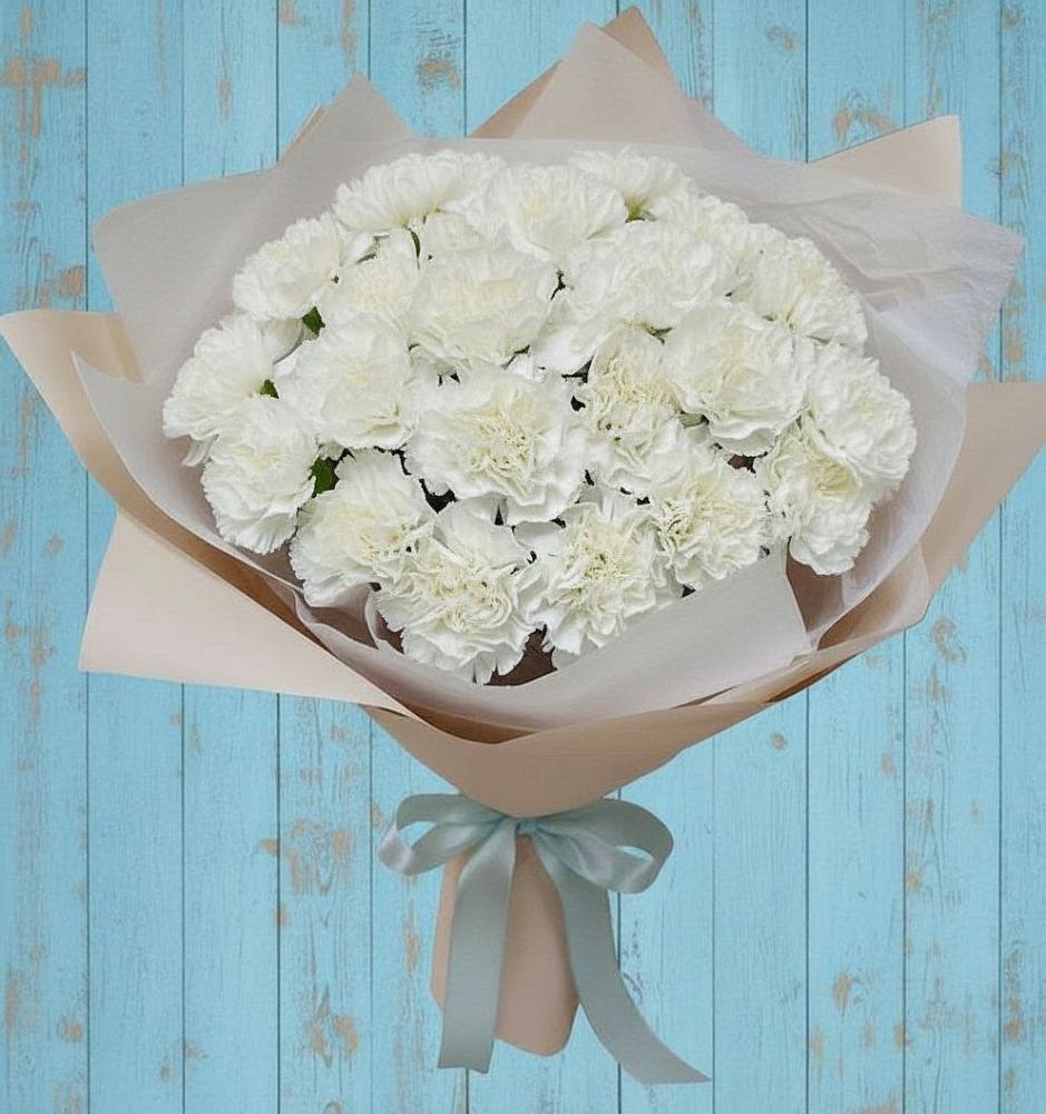 Букет цветов из: Гвоздики в Кожино