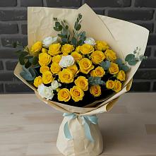 Букет цветов из:  Розы в Кожино