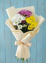 Букет цветов из:  Хризантемы #REPLACE_PRED# Кожино