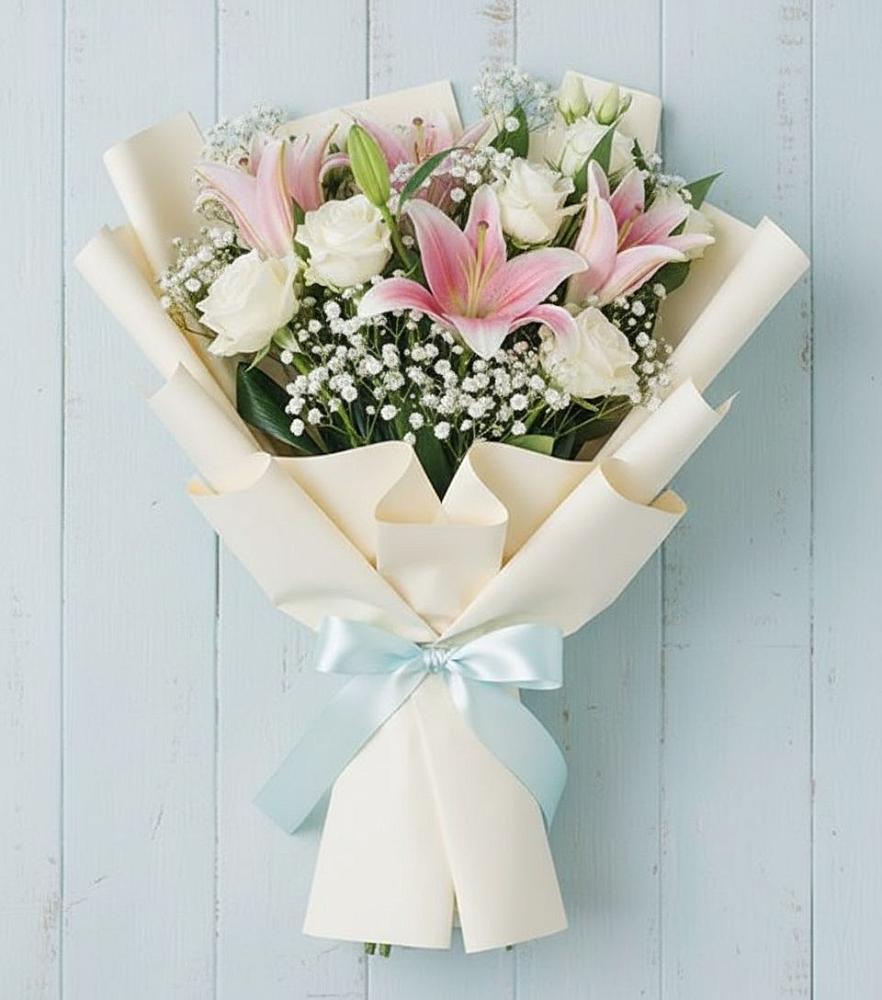 Букет цветов из: Лилии в Кожино