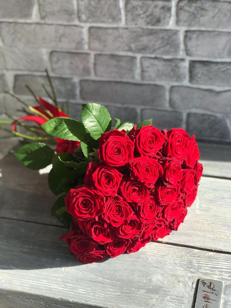 Букет Красные розы Фридом в Кожино