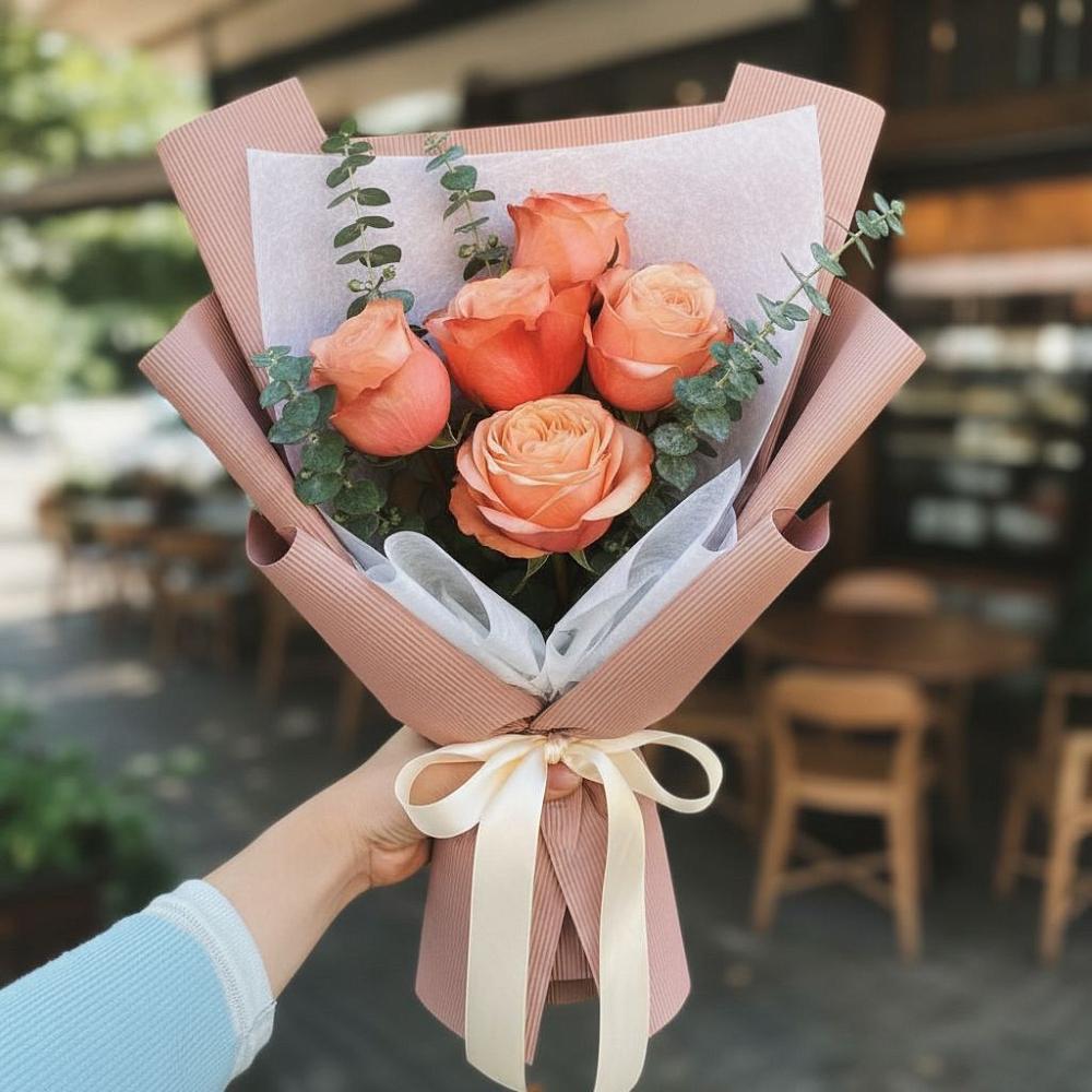 Букет цветов из: Розы в Кожино