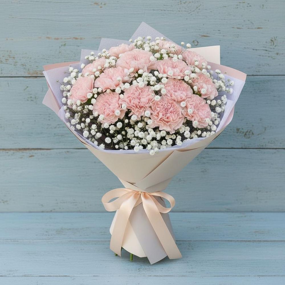 Букет цветов из: Гвоздики в Кожино