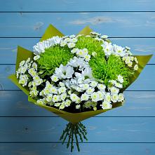 Букет цветов из:  Хризантемы #REPLACE_PRED# Кожино