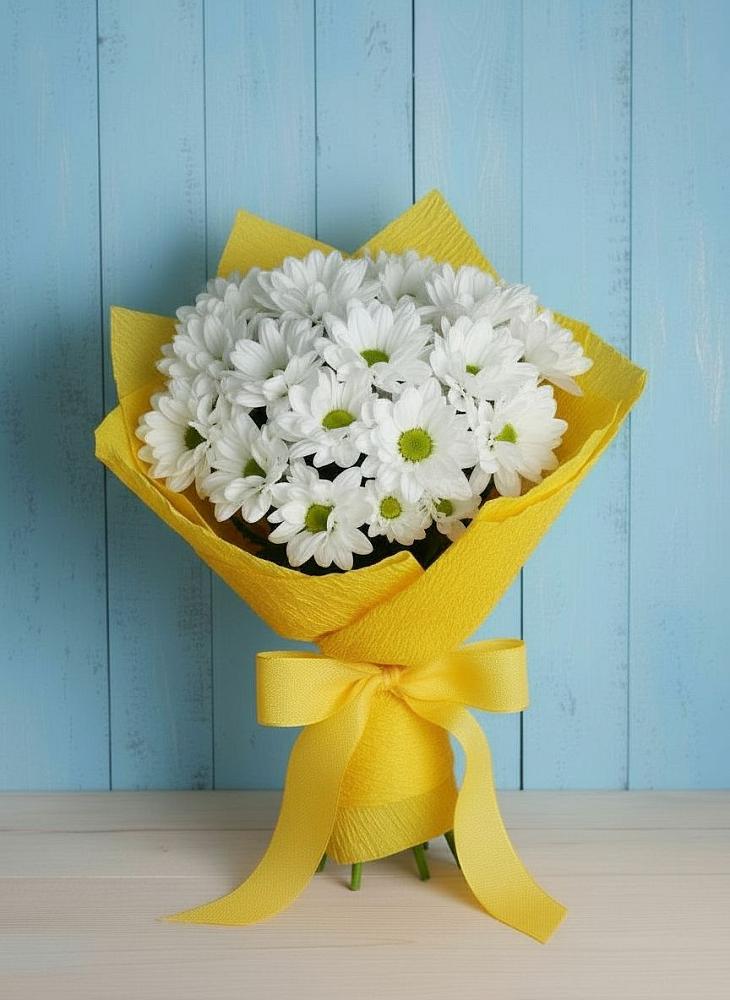 Букет цветов из: Хризантемы в Кожино