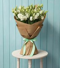 Букет цветов из:  Лизиантусы в Кожино