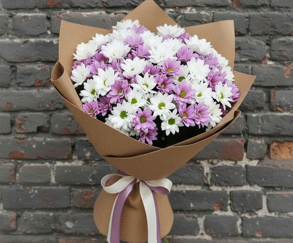 Букет цветов из: Хризантемы в Кожино