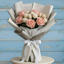 Букет цветов из:  Розы в Кожино