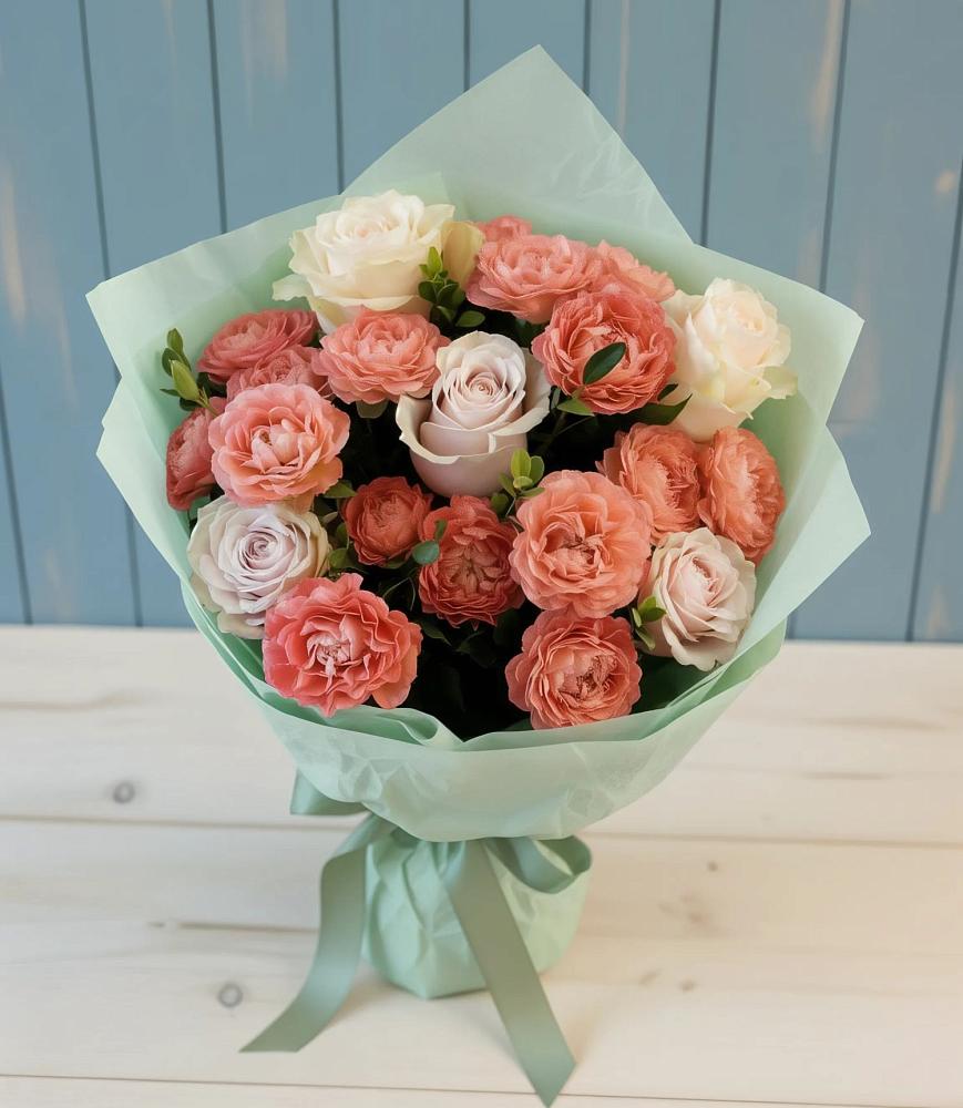 Букет цветов из: Розы в Кожино