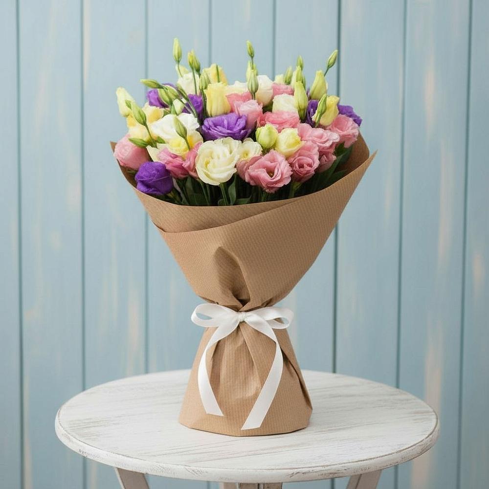 Букет цветов из: Лизиантусы в Кожино