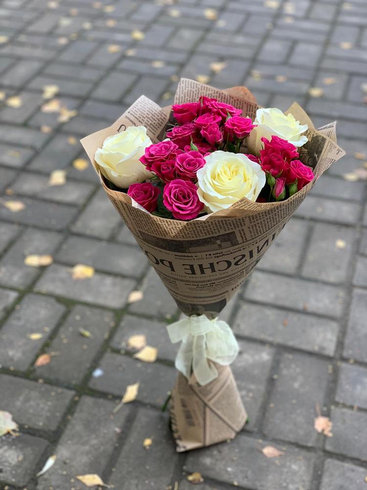 Букет цветов из: Розы в Кожино