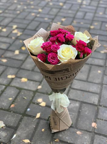 Букет цветов из: Розы в Кожино