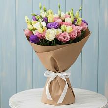 Букет цветов из:  Лизиантусы в Кожино
